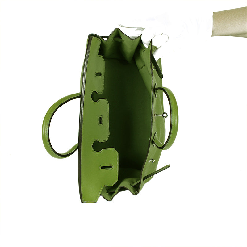 Hermes Swift Leather Apple Green Birkin 35cm
