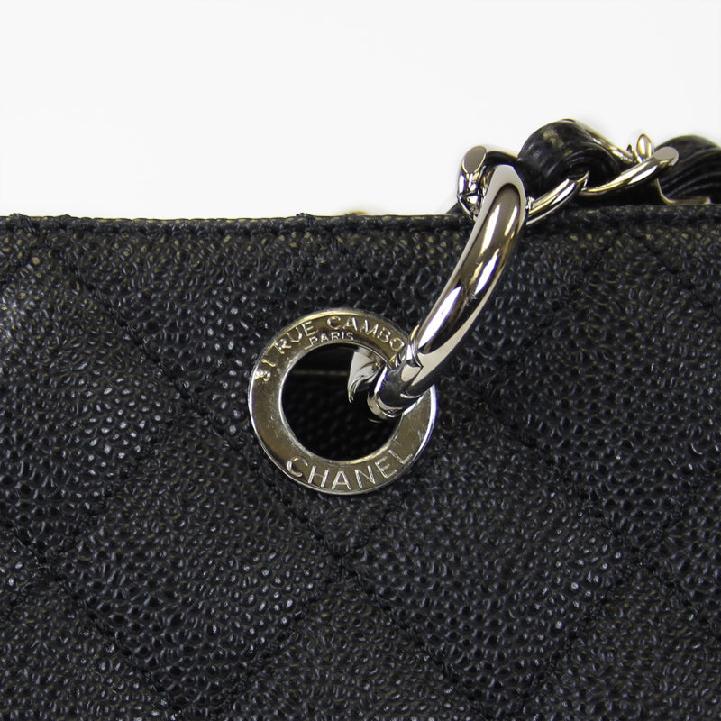 Chanel Black Caviar Grand Shopper Tote GST PHW