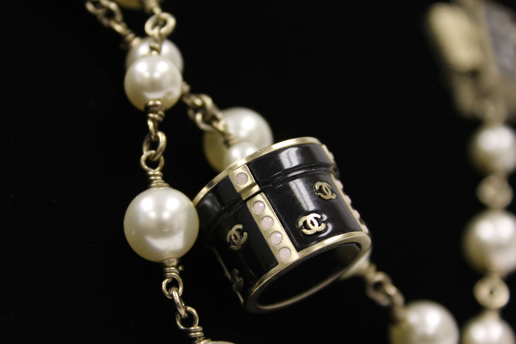 Chanel convertible charm necklace/ belt