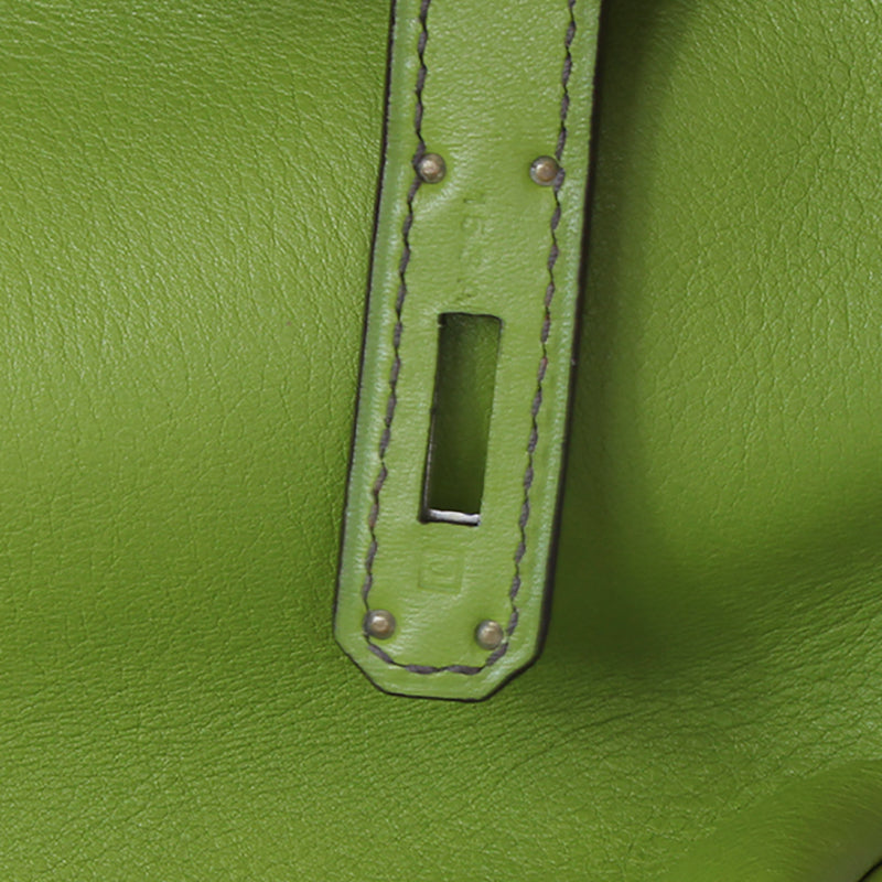 Hermes Swift Leather Apple Green Birkin 35cm