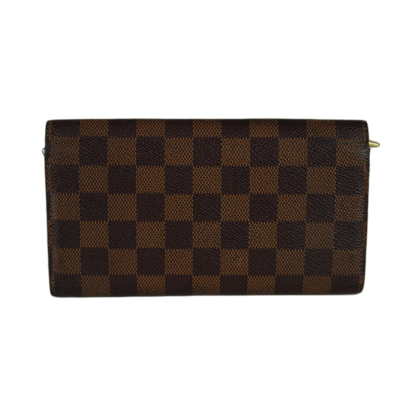 Louis Vuitton Damier Ebene Sarah Wallet