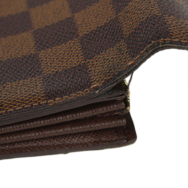 Louis Vuitton Damier Ebene Sarah Wallet