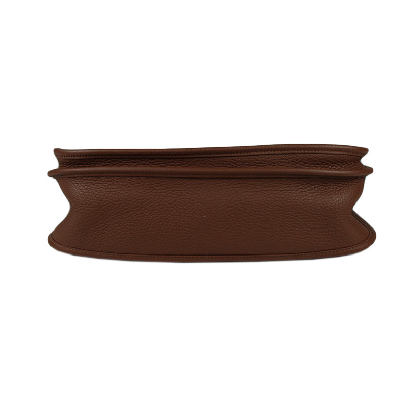 Hermes Evelyne III GM Brown Crossbody Bag
