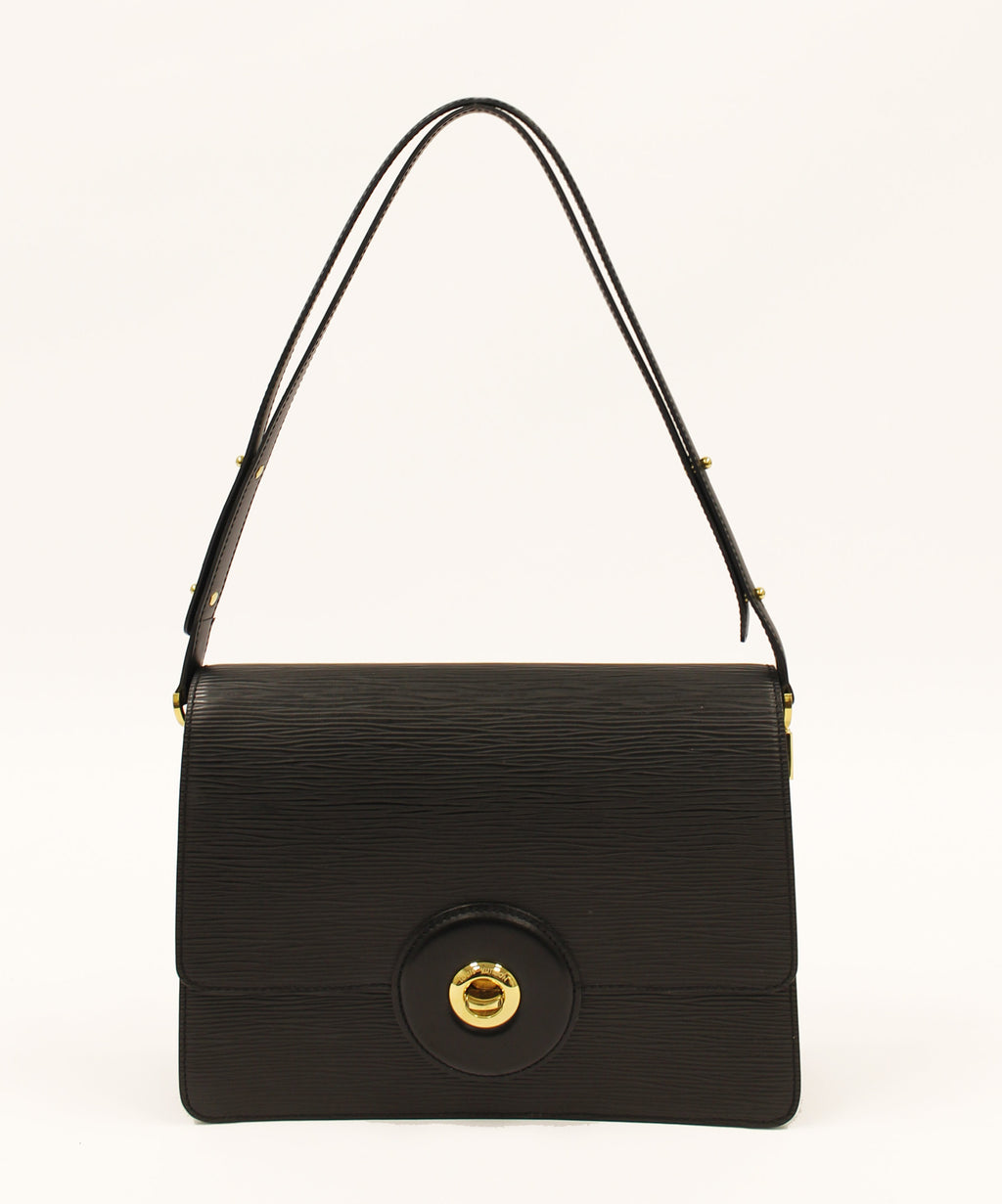 Louis Vuitton Friedland Black Epi Shoulder Bag