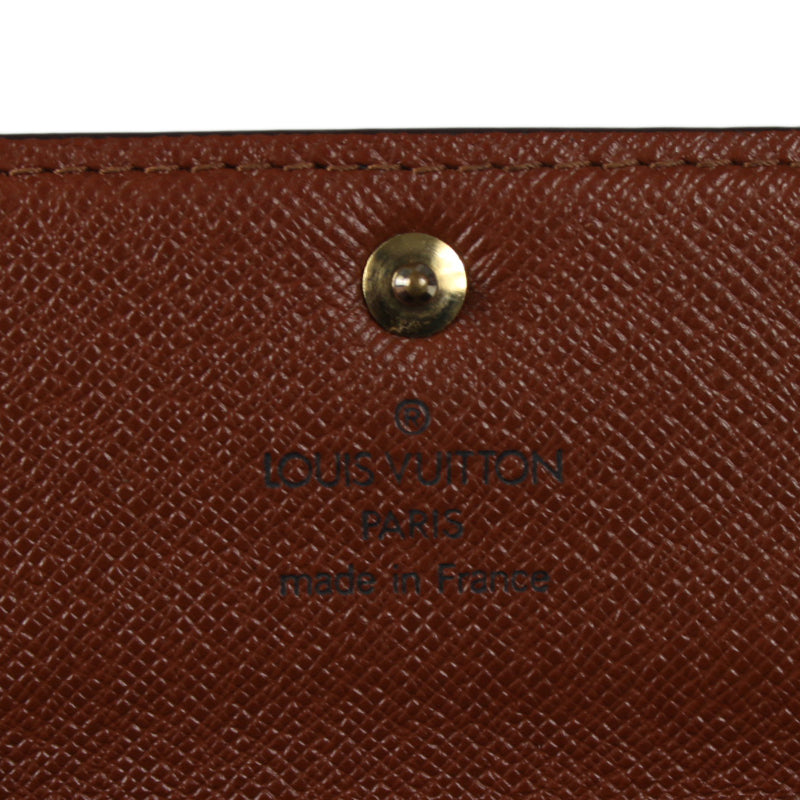 Louis Vuitton Monogram Canvas Sarah Wallet