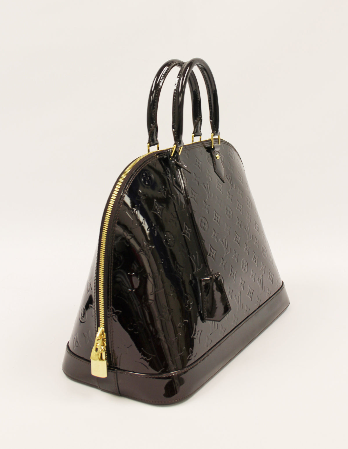 Louis Vuitton Alma MM Amarante Monogram Vernis