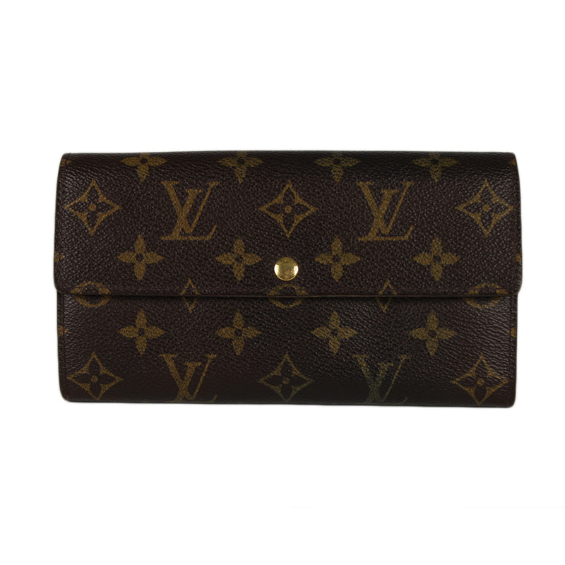 Louis Vuitton Monogram Canvas Sarah Wallet