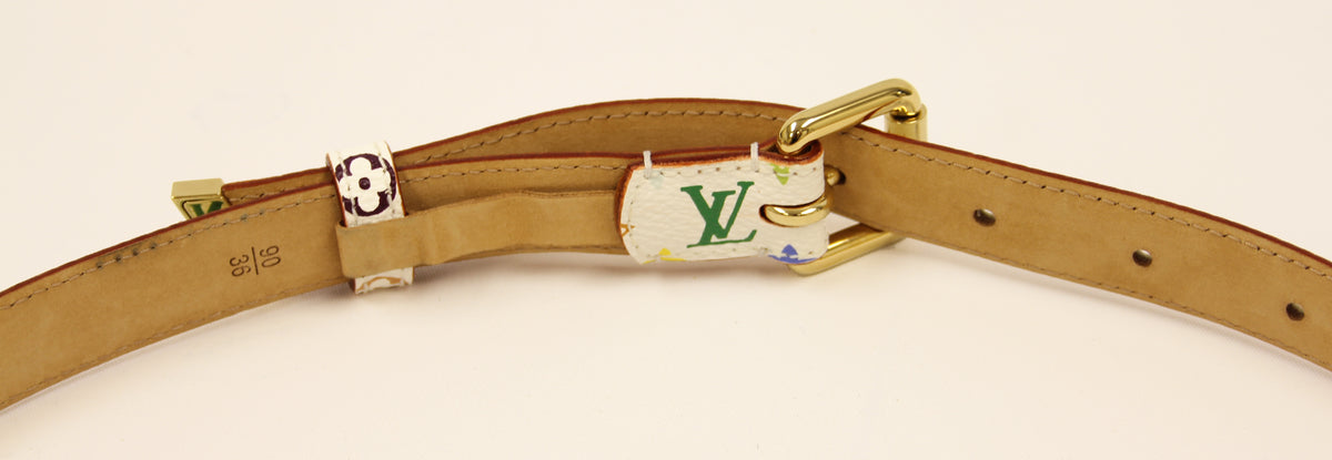 Louis Vuitton muliti -color monogram belt
