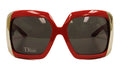 Dior Red & Silver Sunglasses