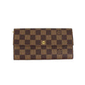 Louis Vuitton Damier Ebene Sarah Wallet