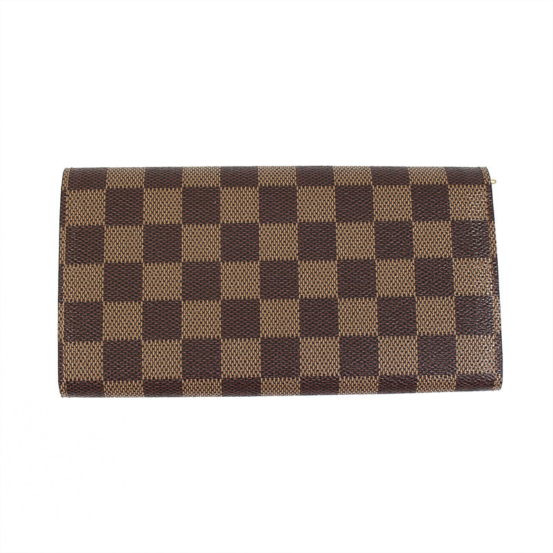 Louis Vuitton Damier Ebene Sarah Wallet