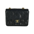 Chanel Black Mini Flap Belt Bag