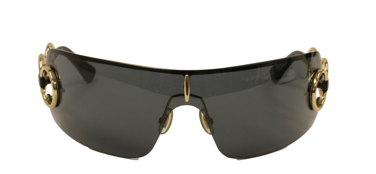 YSL Black & Gold Sunglasses