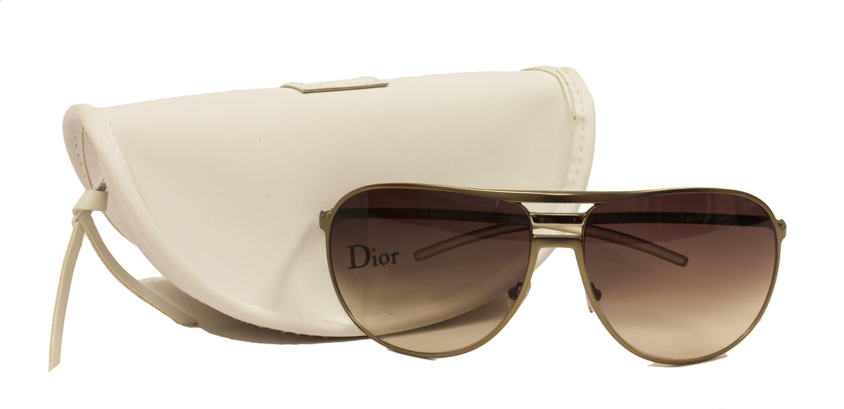 Dior Brushed Gold Sunglasses