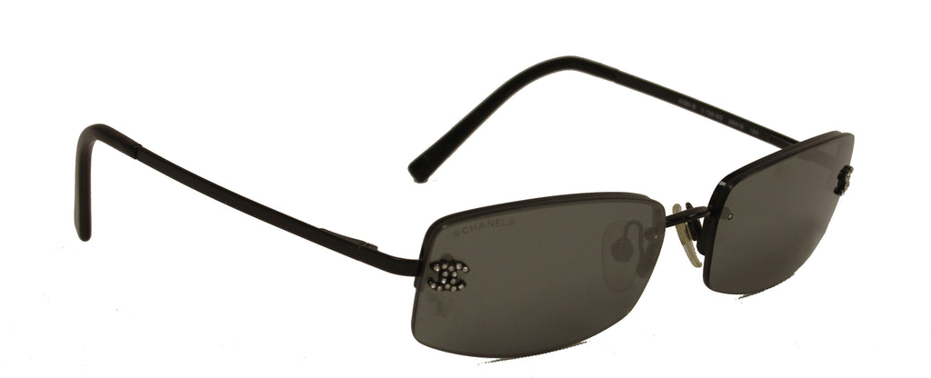 Chanel Black Wire Frame Sunglasses