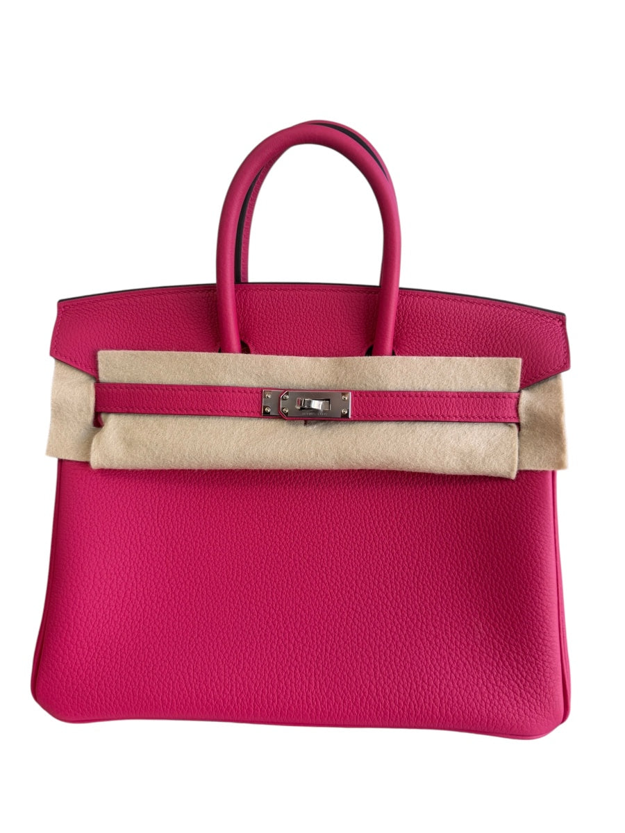 Hermes Rose Mexico Birkin 25 Togo PHW 2026