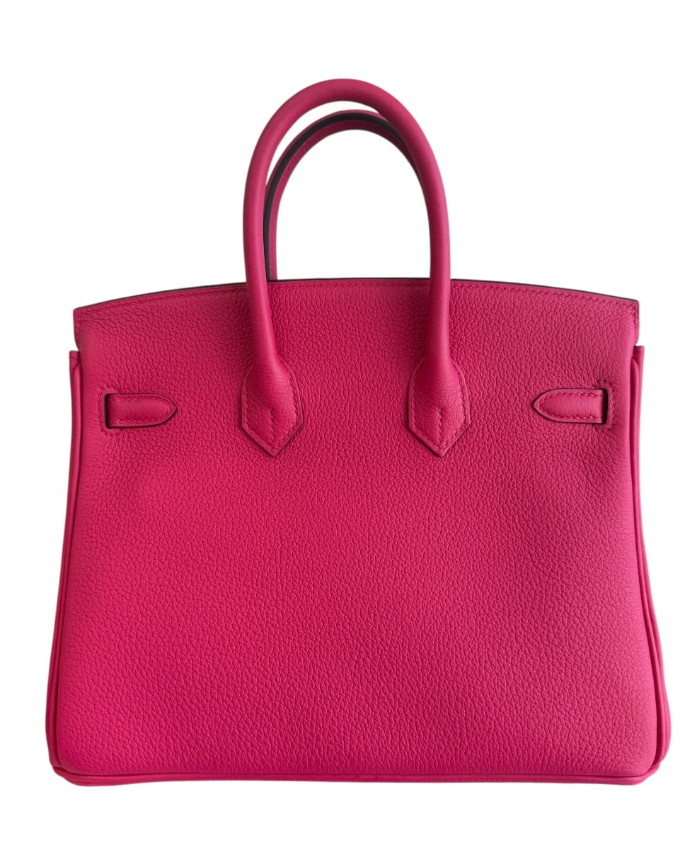 Hermes Rose Mexico Birkin 25 Togo PHW 2026