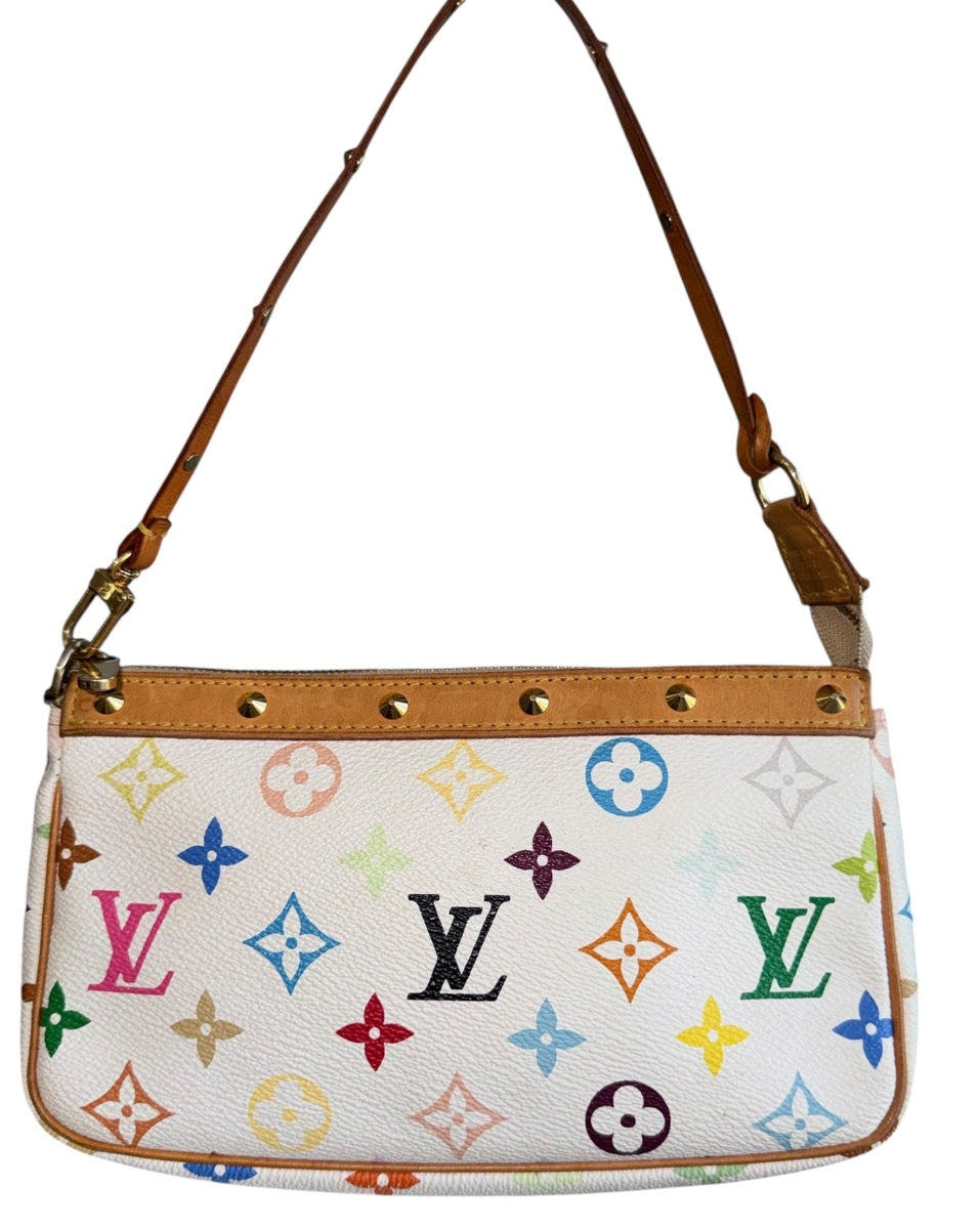 Louis Vuitton Multicolor Monogram Pochette Bag
