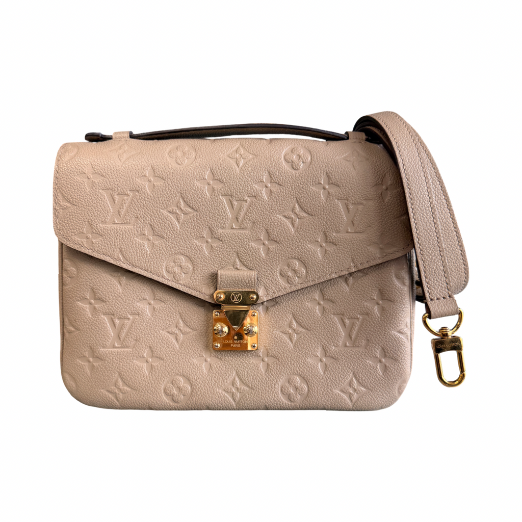 Louis Vuitton Neutral  LV Monogram Pochette Métis Bag