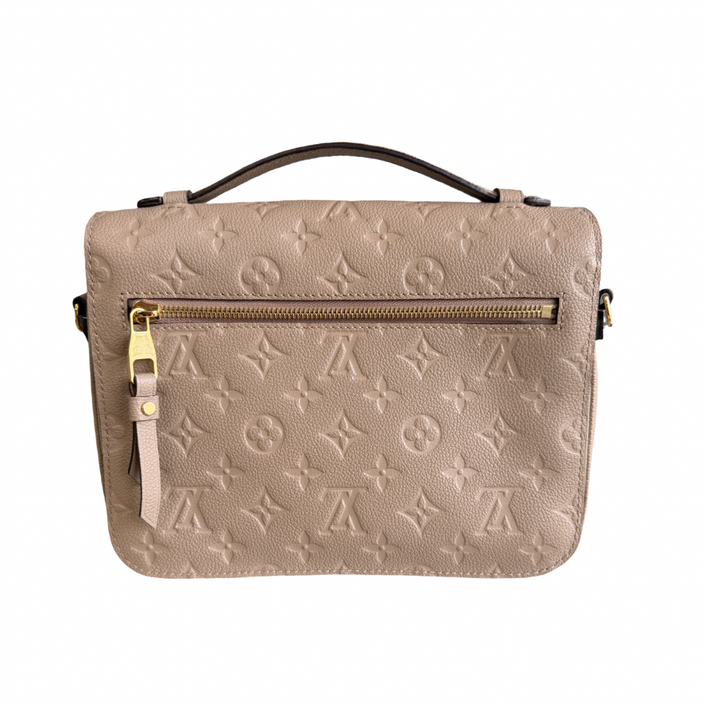 Louis Vuitton Neutral  LV Monogram Pochette Métis Bag