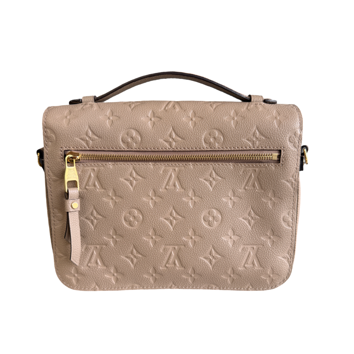 Louis Vuitton Neutral  LV Monogram Pochette Métis Bag