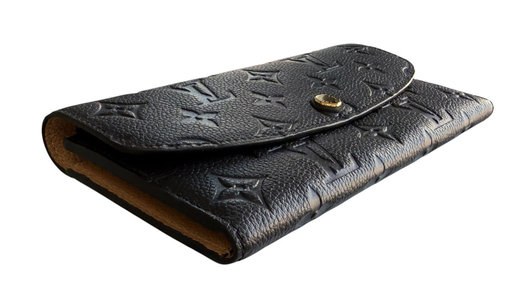 Louis Vuitton Emilie Empreinte Black Wallet