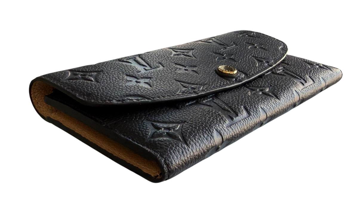 Louis Vuitton Emilie Empreinte Black Wallet