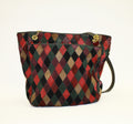 Bottega Veneta multi-color suede   tote bag