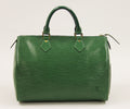 Louis Vuitton Green Epi Leather Speedy 30cm