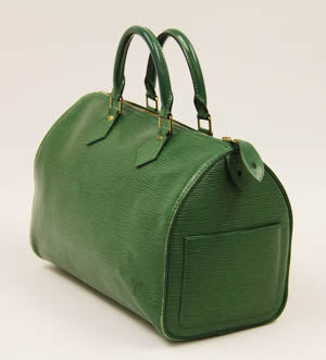Louis Vuitton Green Epi Leather Speedy 30cm