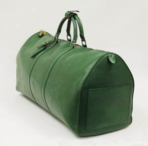 Louis Vuitton Borneo Green Epi Leather Keepall 55CM