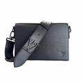 Louis Vuitton Black Epi Leather Take Off Messenger Bag