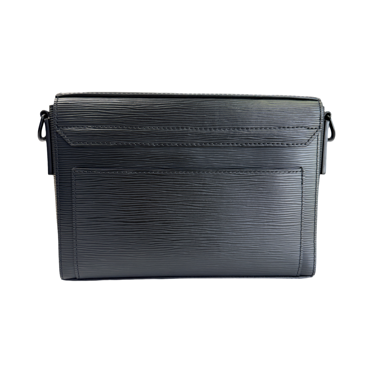 Louis Vuitton Black Epi Leather Take Off Messenger Bag