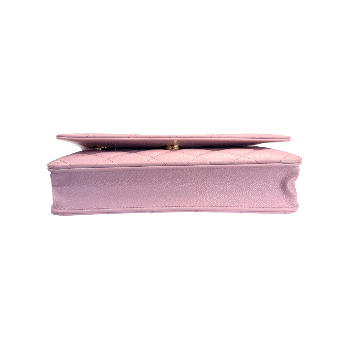 Chanel Light Pink Caviar Wallet on Chain WGH
