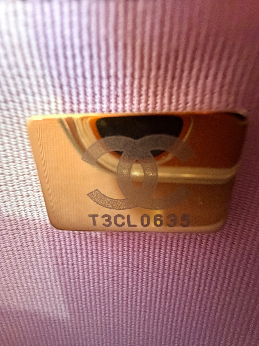 Chanel Light Pink Caviar Wallet on Chain WGH