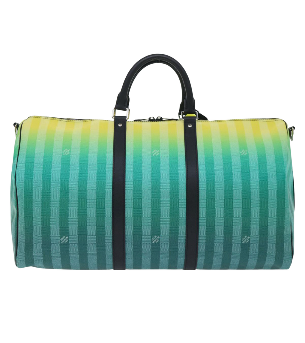 Louis Vuitton Damier Stripe Gradation Keepall Bandouliere 50