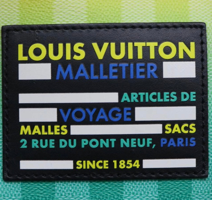 Louis Vuitton Damier Stripe Gradation Keepall Bandouliere 50