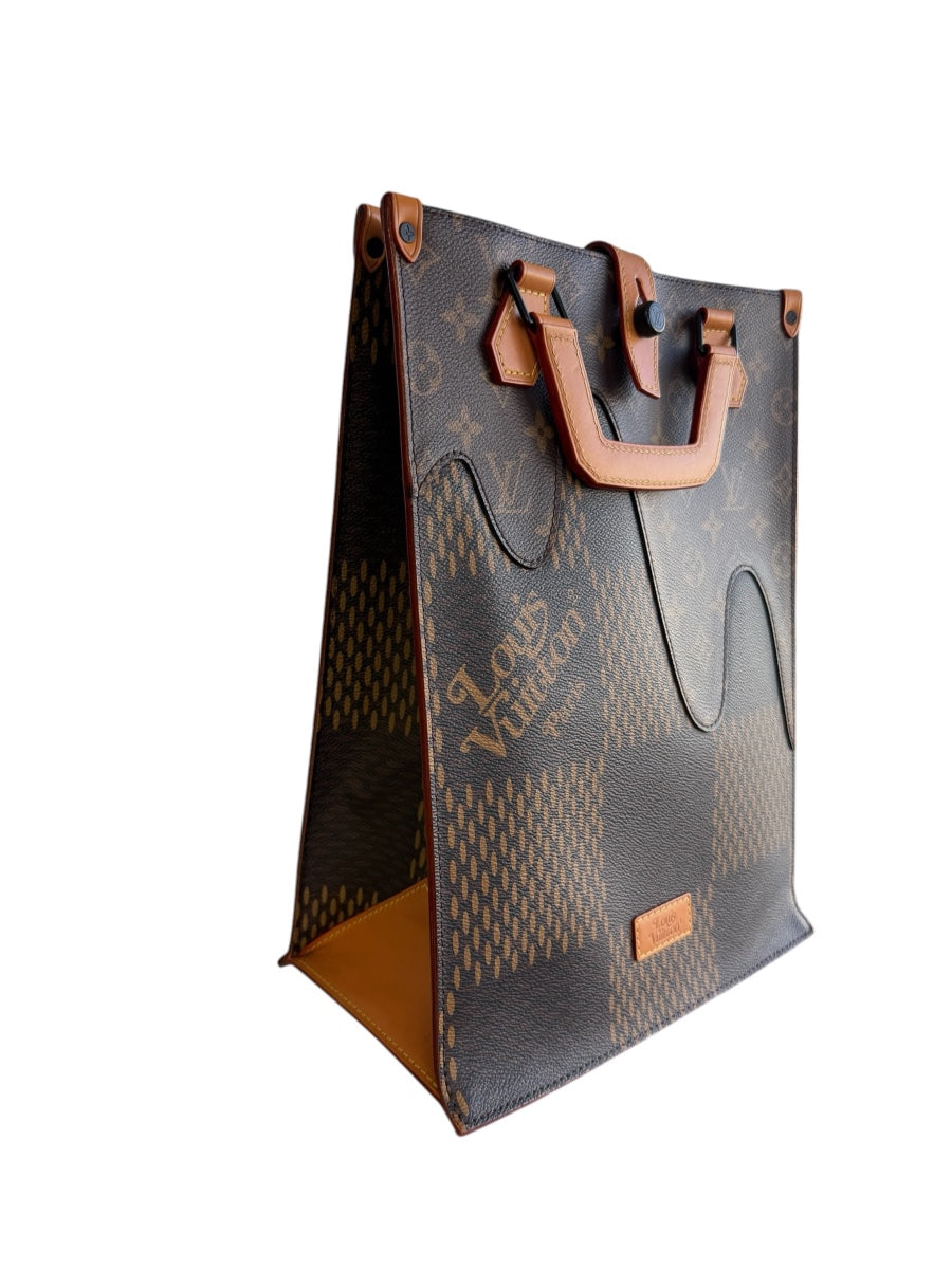 Louis Vuitton X Nigo Giant Damier Ebene Monogram Mini Tote