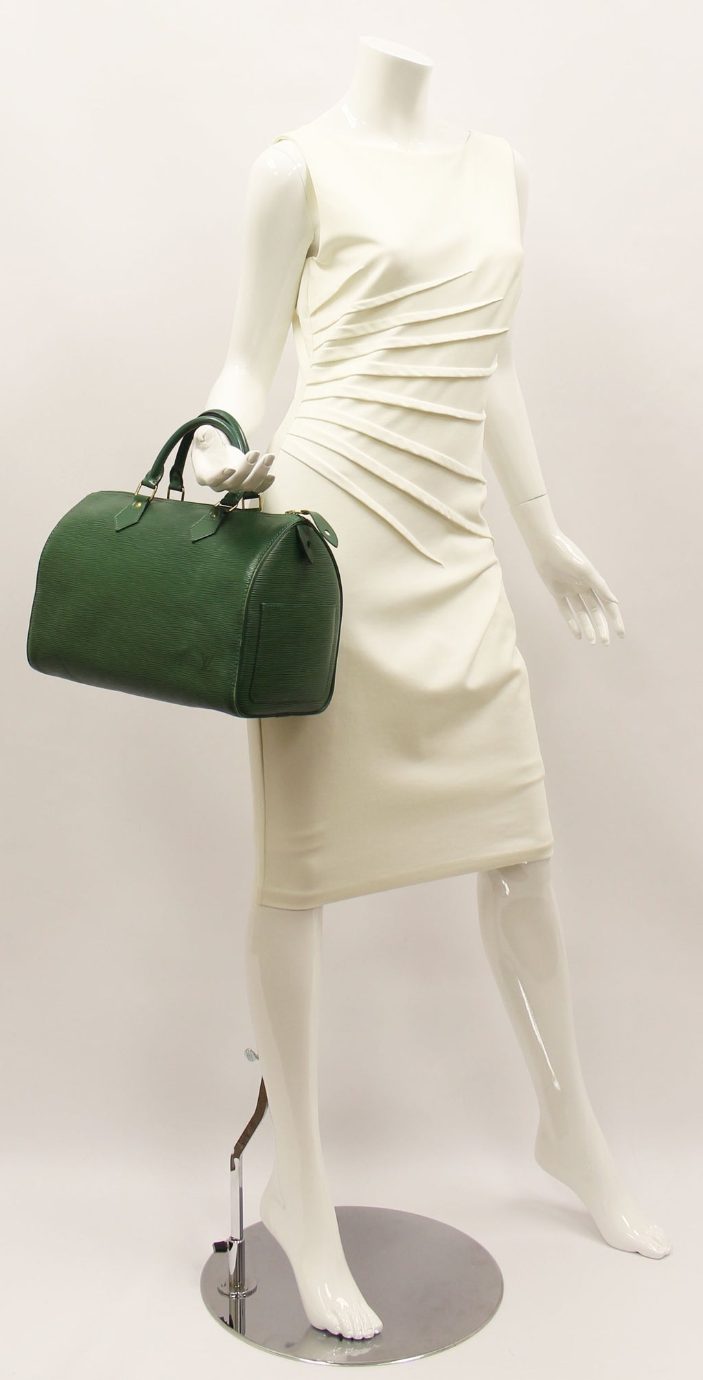 Louis Vuitton Green Epi Leather Speedy 30cm