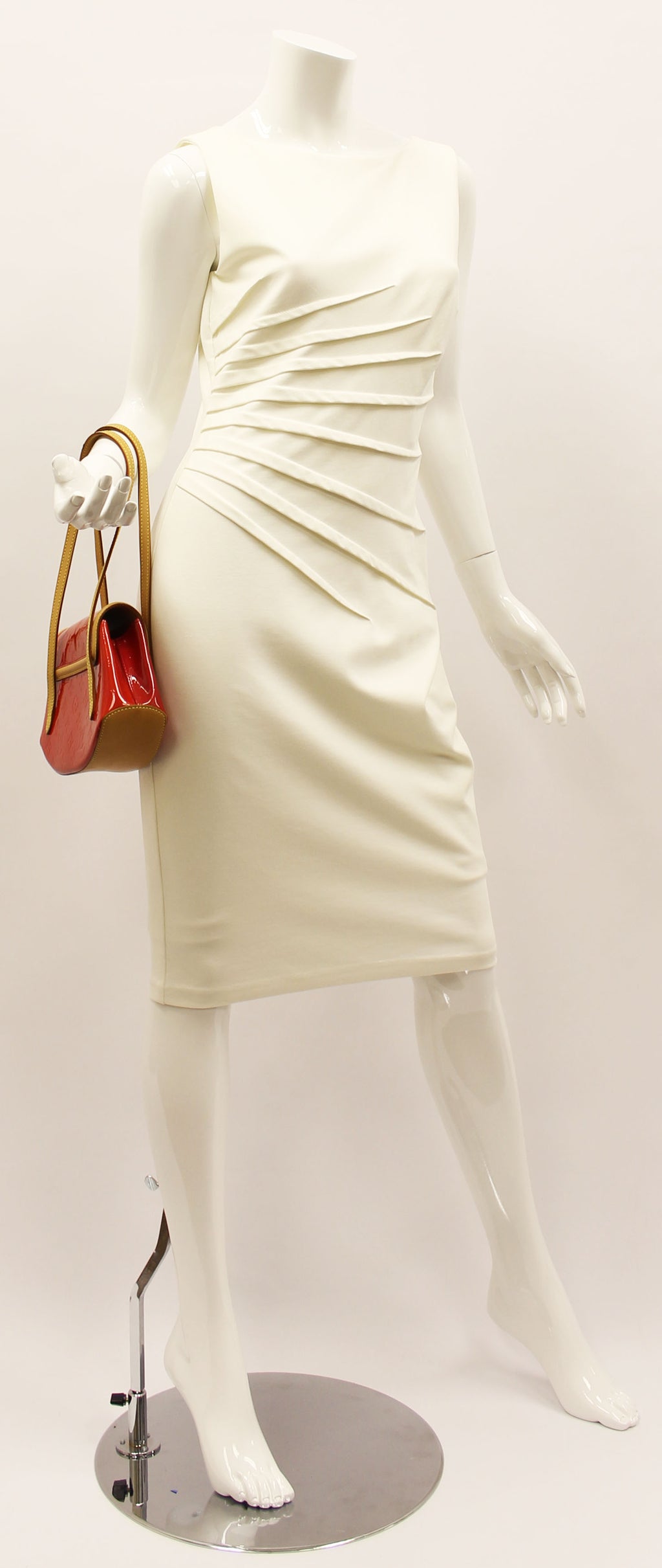 Louis Vuitton Red Monogram Vernis Leather Bag