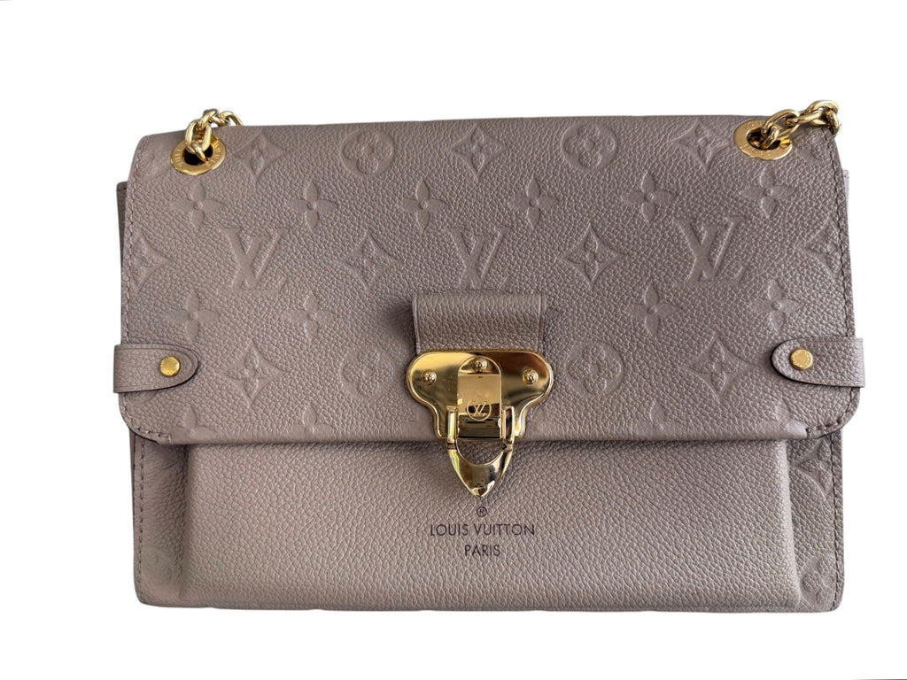 Louis Vuitton Taupe Monogram Empreinte Vavin PM