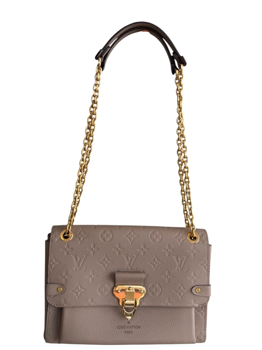 Louis Vuitton Taupe Monogram Empreinte Vavin PM