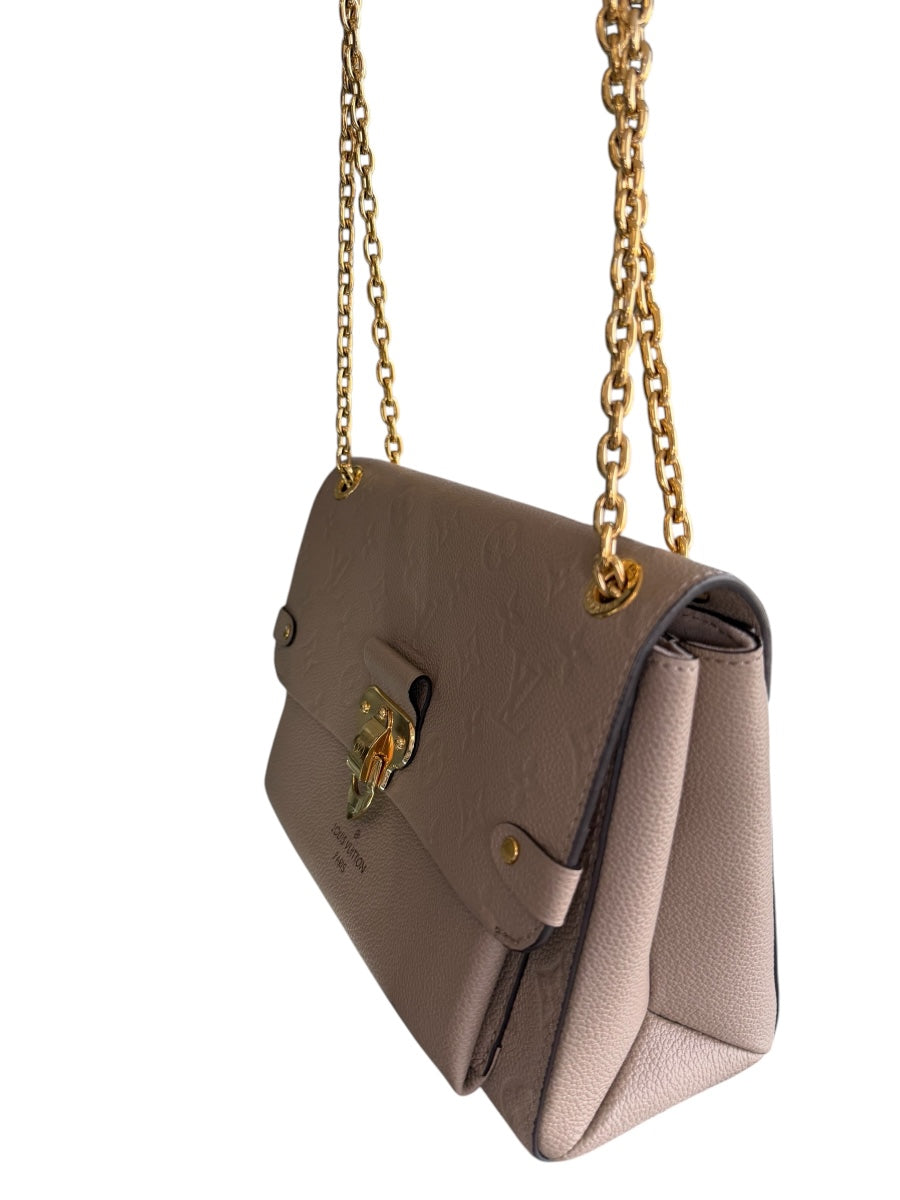 Louis Vuitton Taupe Monogram Empreinte Vavin PM