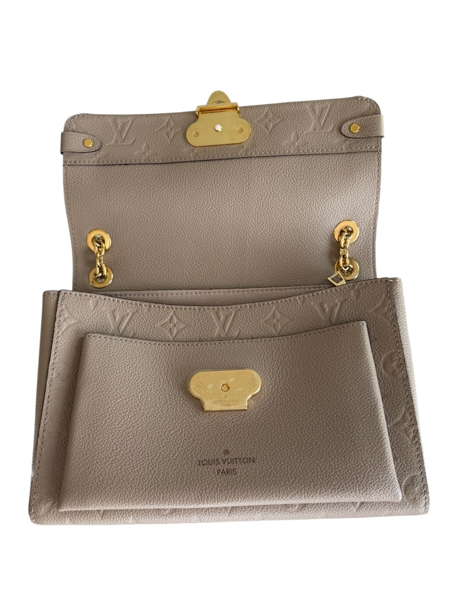 Louis Vuitton Taupe Monogram Empreinte Vavin PM