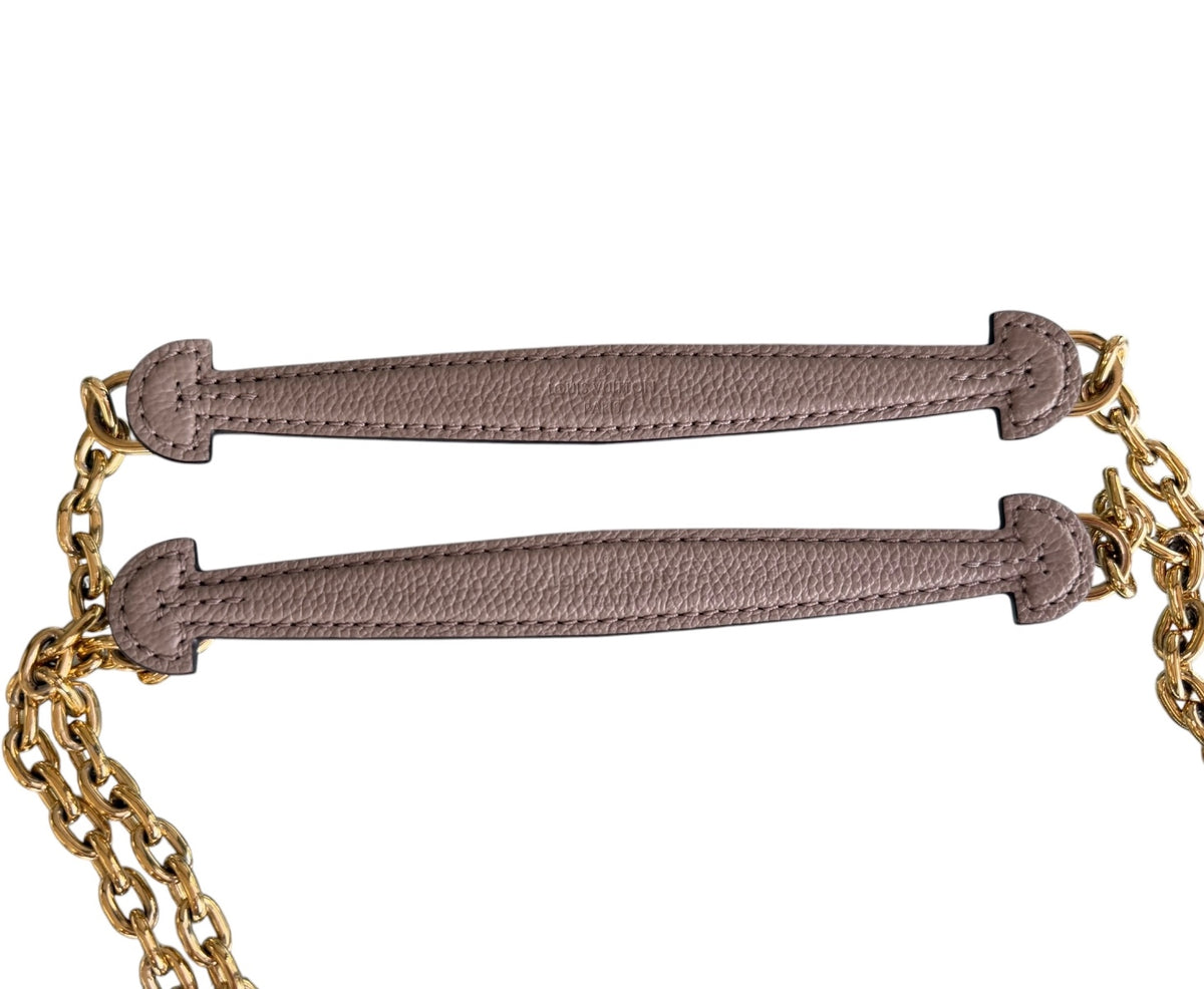 Louis Vuitton Taupe Monogram Empreinte Vavin PM