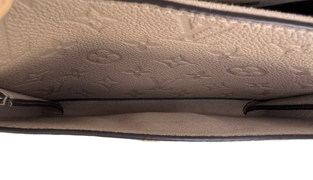 Louis Vuitton Taupe Monogram Empreinte Vavin PM