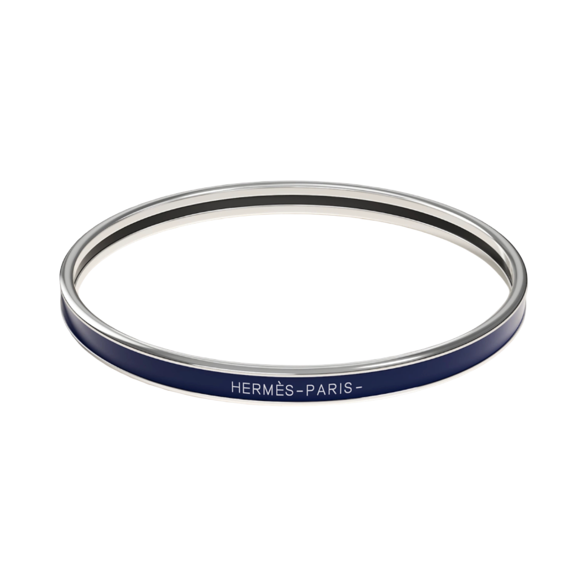 Hermes Bleu Abysse Uni Bangle