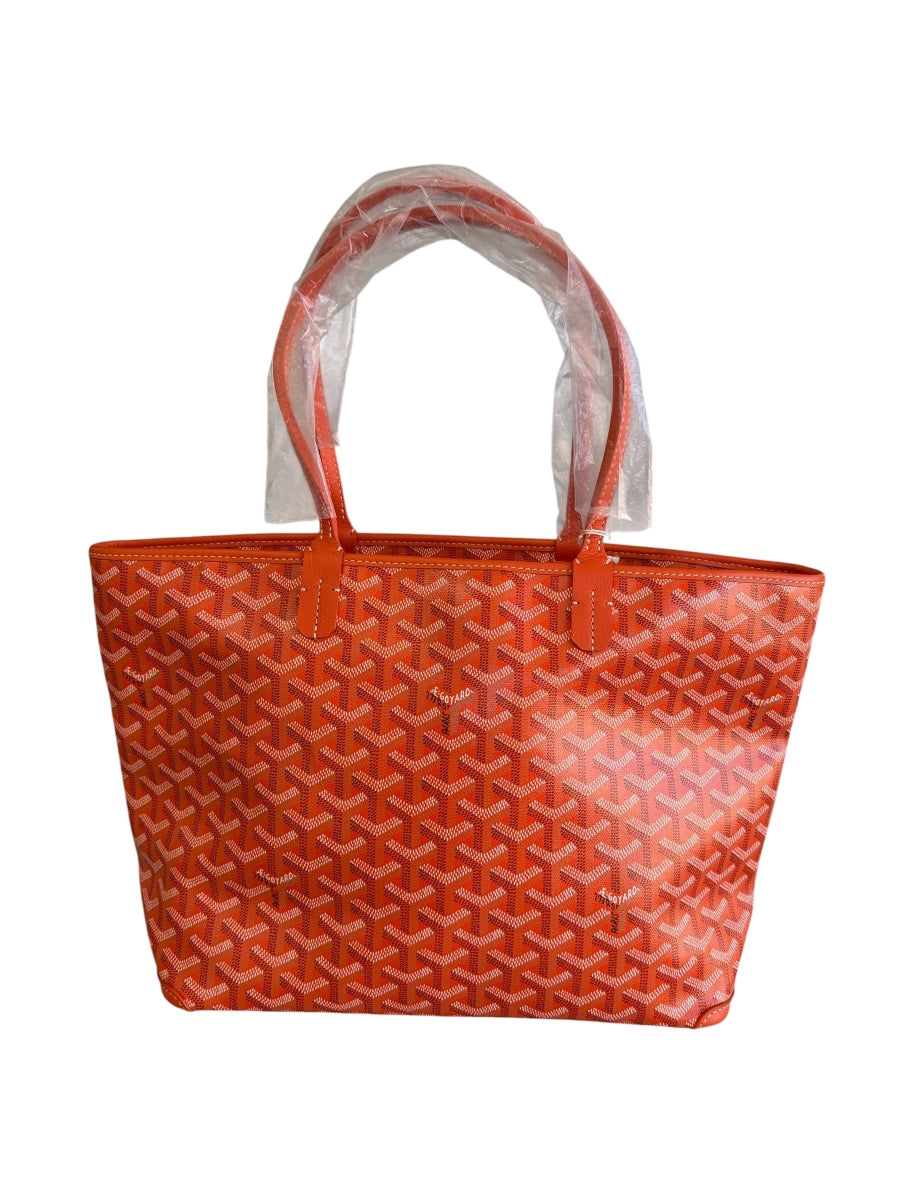 Goyard Orange Artois PM Tote Bag