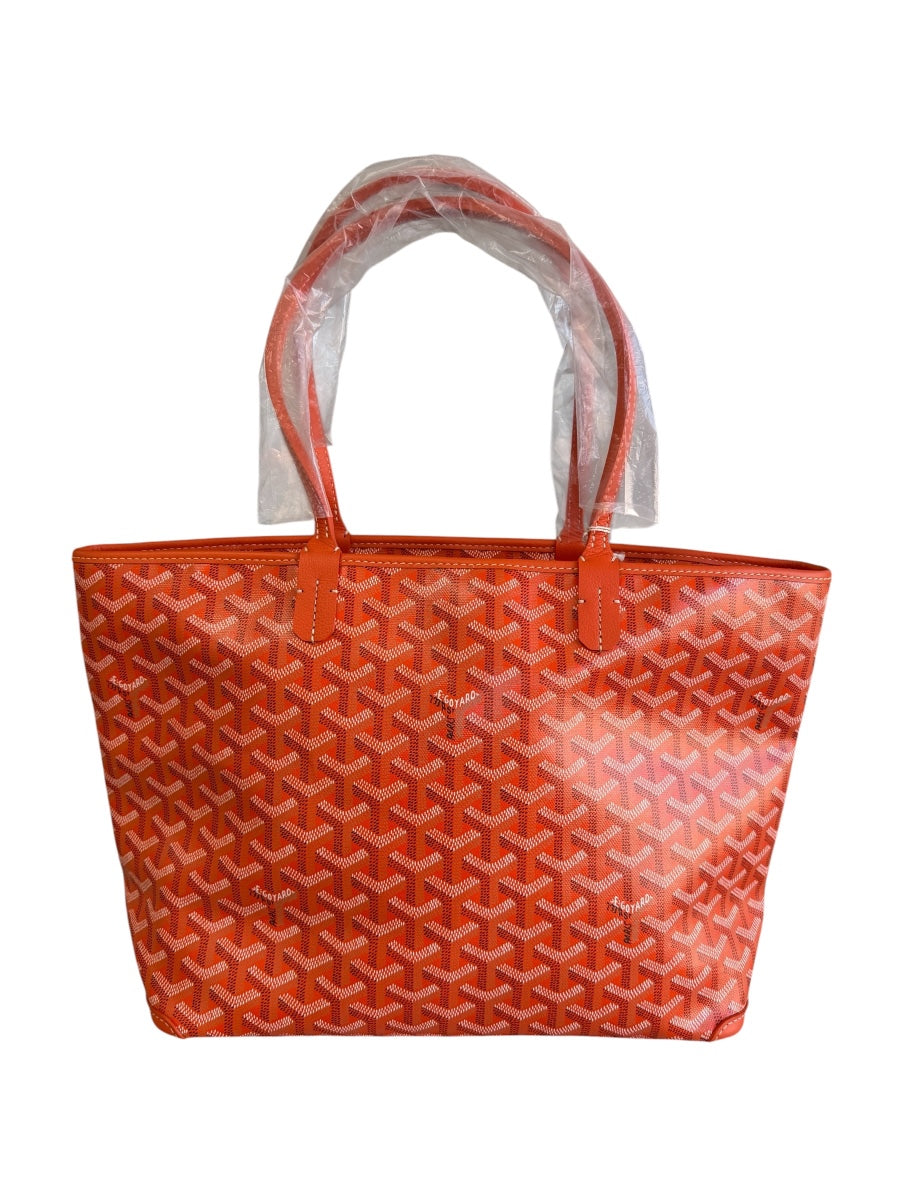 Goyard Orange Artois PM Tote Bag