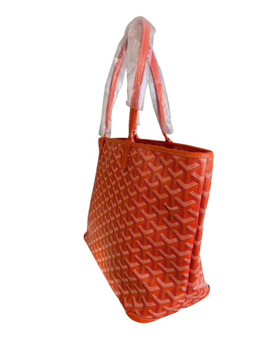Goyard Orange Artois PM Tote Bag